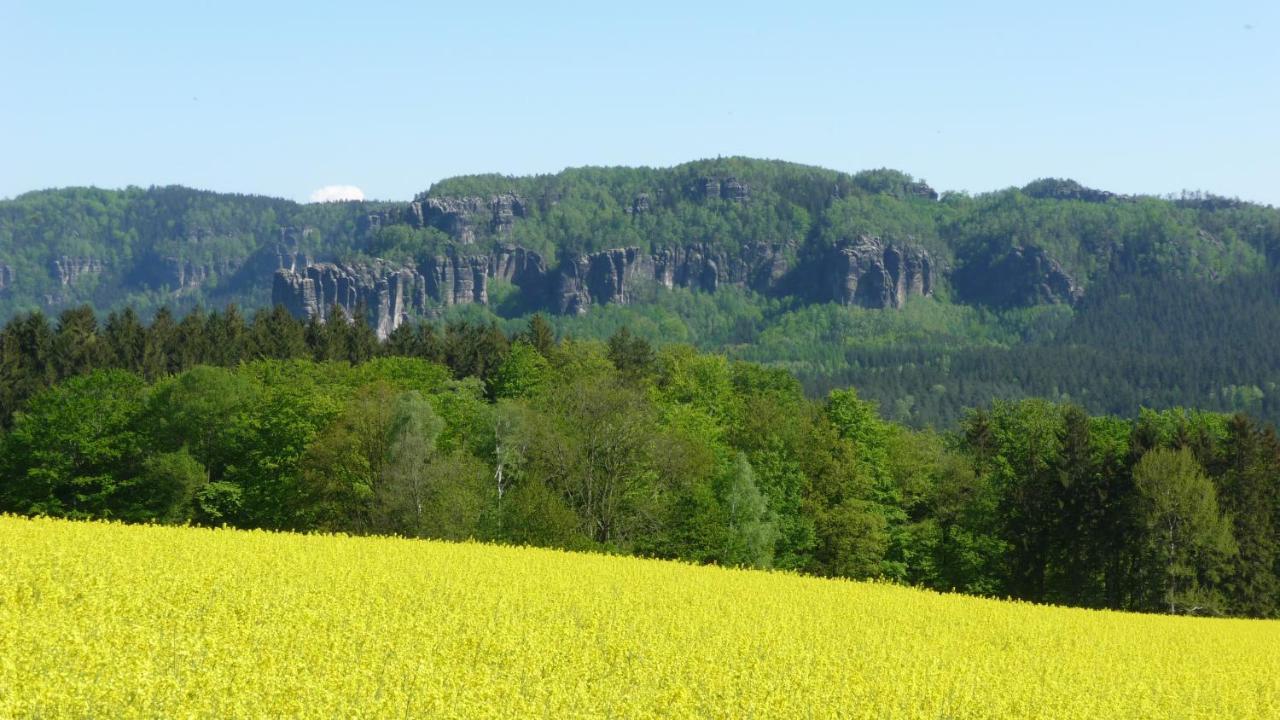 Guenstiges Doppelzimmer Saechsische Schweiz Mittelndorf ภายนอก รูปภาพ