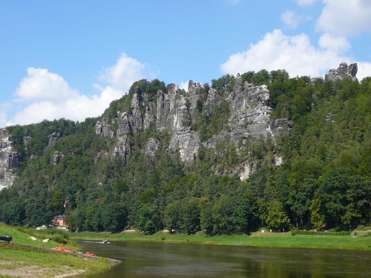 Guenstiges Doppelzimmer Saechsische Schweiz Mittelndorf ภายนอก รูปภาพ